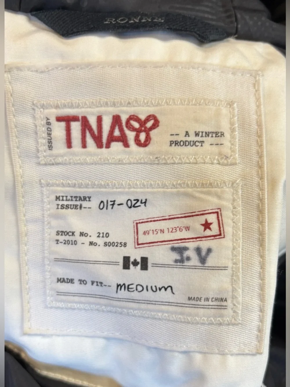 TNA Ronne Parka - Picture 4 of 6